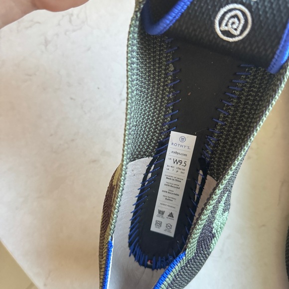 NWOB Rothy’s “The Point” Camo Slip on Shoes - Picture 3 of 6